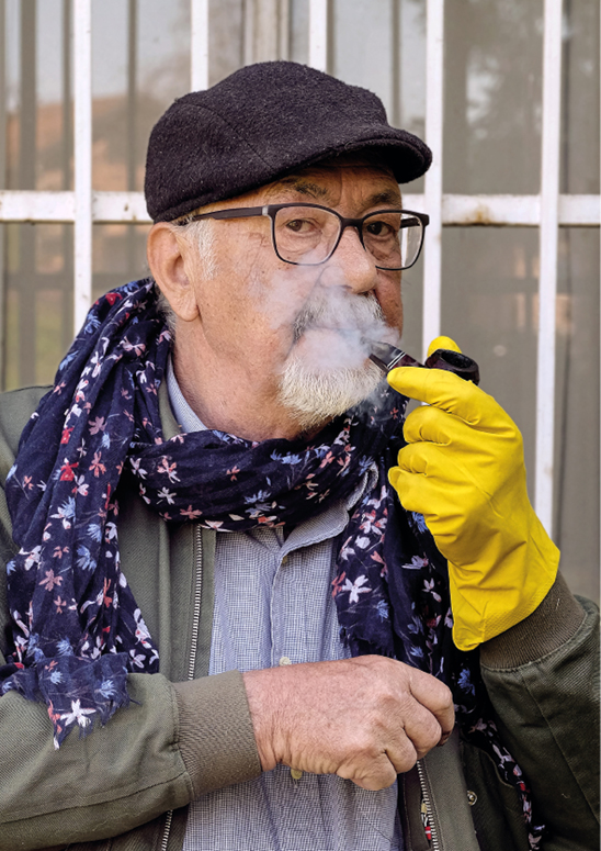 Goran Simić (1952–2024): (Foto: Milomir Kovačević Strašni, 2023)