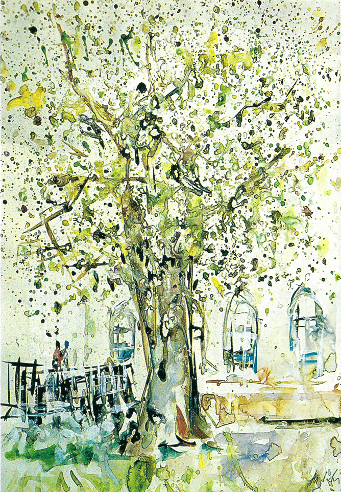 Meho Meha Sefić (1919–1988): Platani / Plataner Meho Meha Sefić (1919–1988): Platani / Plataner