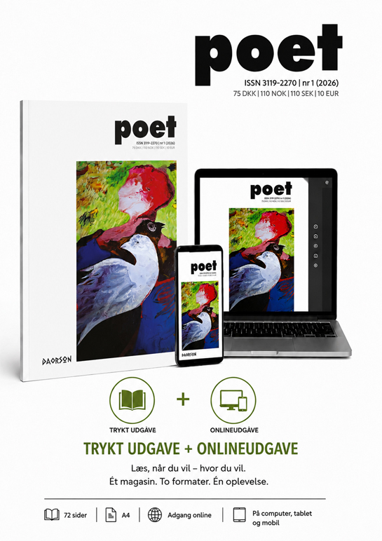 Poet nr 1 (2026) | Trykt udgave + Onlineudgave