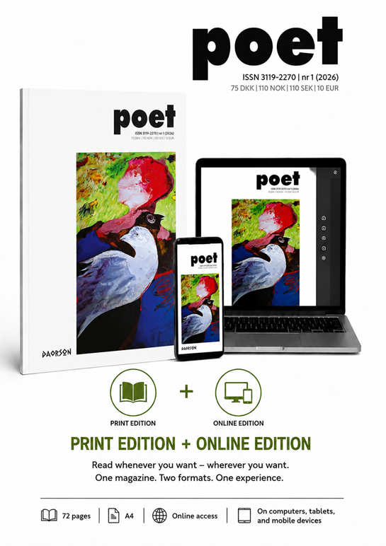 Poet nr 1 (2026) | Print edition + Online edition