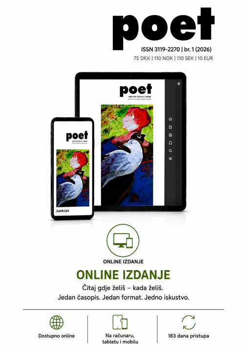 Poet nr 1 (2026) | Online izdanje (6 mjeseci)