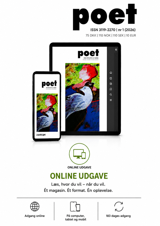 Poet nr 1 (2026) | Onlineudgave (6 måneder)