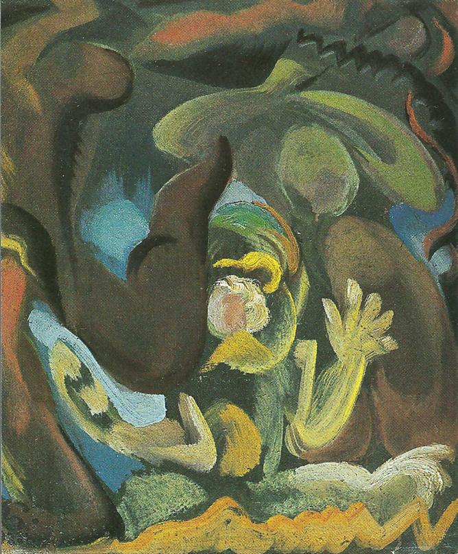 Roman Petrović (1896–1947): Kompozicija / Komposition (1920) Roman Petrović (1896–1947): Kompozicija / Komposition (1920)